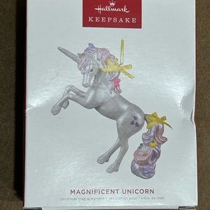 Hallmark Unicorn Ornament-NIB